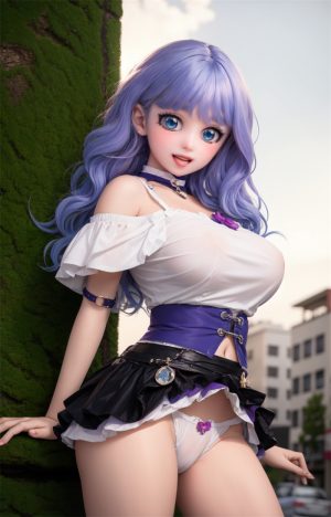 80cm (2.62ft) Tiny Sex Doll Full-Body Anime Model – Hannah - Image 3