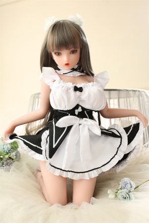 80cm (2.62ft) Small Maid Sex Doll with Big Bust – Scarlett - Image 5