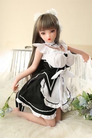 80cm (2.62ft) Small Maid Sex Doll with Big Bust – Scarlett - Image 4
