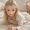 Strawberry 60cm anime-style TPE doll front view with lifelike details