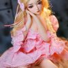 Cara 60cm blonde anime doll front view with soft TPE body