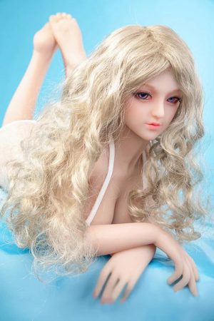 Paige 65cm SYDOLL full silicone realistic doll front view with lifelike handcrafted details