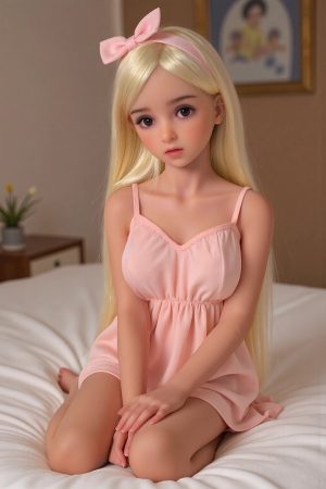 Cathy 100cm realistic TPE princess doll full-body front view