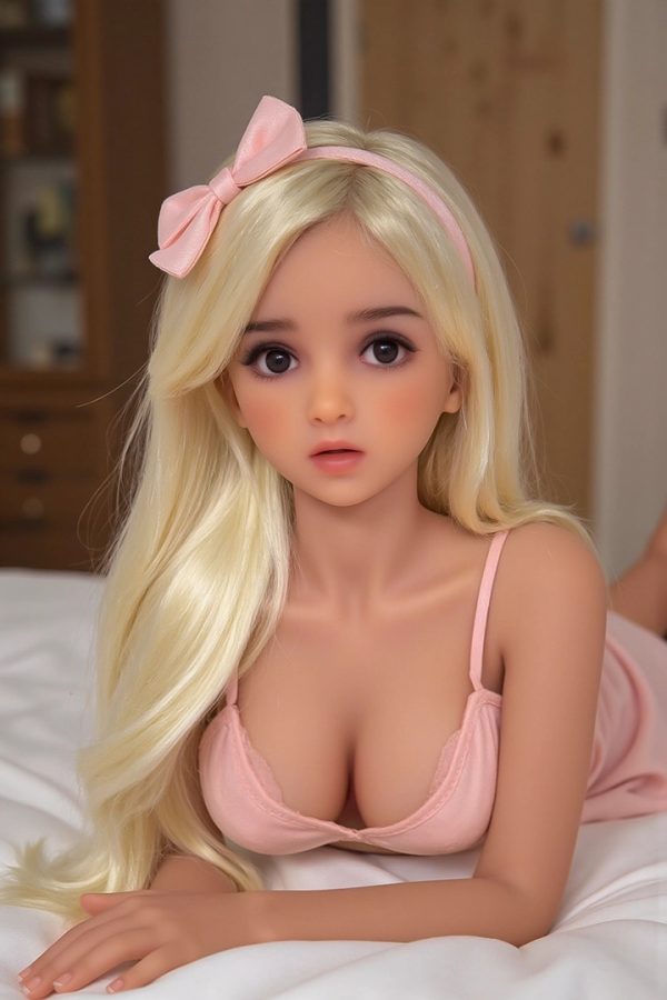 Cathy 100cm realistic TPE princess doll full-body front view