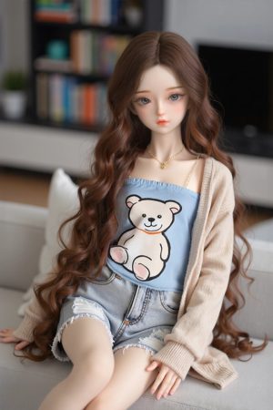 60cm (1.97ft) Petite Anime Doll – Cherry with Adorable Face, Soft TPE Skin & Realistic Details | Lifelike Collectible Companion Figure - Image 9