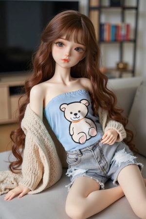 Cherry 60cm anime-style TPE doll front view with realistic details
