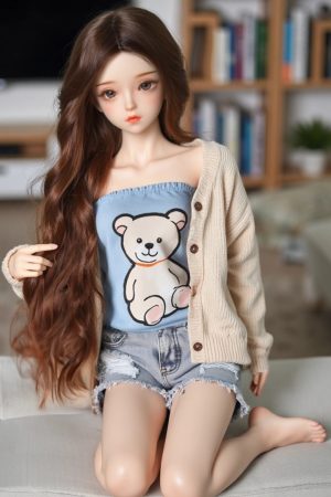 60cm (1.97ft) Petite Anime Doll – Cherry with Adorable Face, Soft TPE Skin & Realistic Details | Lifelike Collectible Companion Figure - Image 7