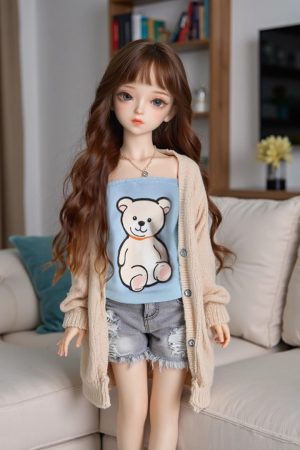 60cm (1.97ft) Petite Anime Doll – Cherry with Adorable Face, Soft TPE Skin & Realistic Details | Lifelike Collectible Companion Figure - Image 6