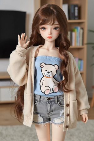 60cm (1.97ft) Petite Anime Doll – Cherry with Adorable Face, Soft TPE Skin & Realistic Details | Lifelike Collectible Companion Figure - Image 4