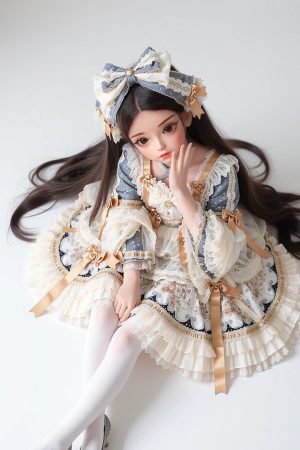 Cheryl – 60cm (1.97ft) Mini Sex Doll with Soft TPE Skin and Petite Maid Cosplay Design - Image 10