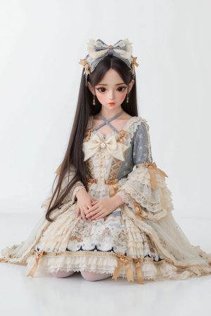 Cheryl – 60cm (1.97ft) Mini Sex Doll with Soft TPE Skin and Petite Maid Cosplay Design - Image 6