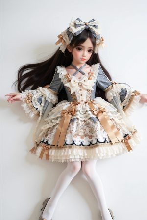 Cheryl – 60cm (1.97ft) Mini Sex Doll with Soft TPE Skin and Petite Maid Cosplay Design - Image 3