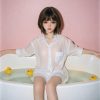 Amber 100cm TPE mini sex doll with youthful curvy body
