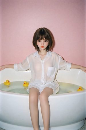 Amber 100cm TPE mini sex doll with youthful curvy body
