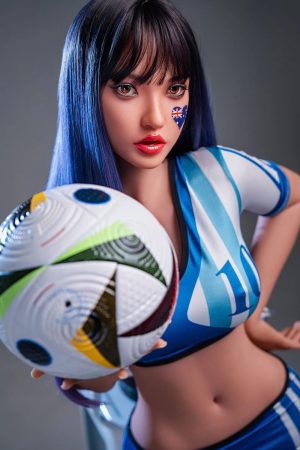 152cm lifelike TPE sex doll Edwina with compact body and athletic-inspired build
