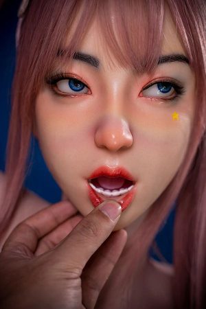 164cm Realistic Full Silicone Sex Doll Goliah – Pink Hair Trendsetter Look, Curvy Bust, Lifelike Proportions with Movable Jaw - Image 13