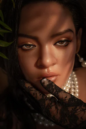 166cm Lifelike TPE Sex Doll Rihanna – Ebony Tone, Slim Body Shape, Balanced Proportions - Image 11