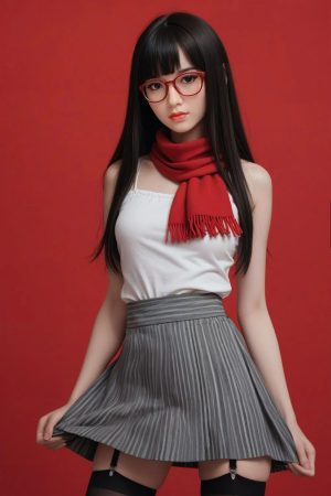 Elise 160cm petite bust Asian TPE sex doll with soft body lines and lifelike touch