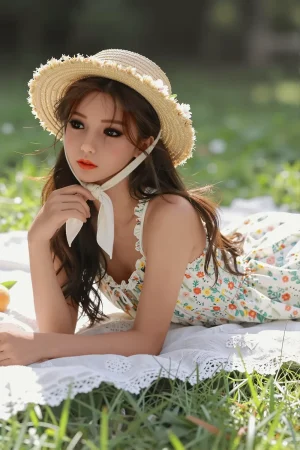 138cm (4.59ft) Realistic Small Sex Doll Lydia – Soft TPE Skin - Image 4